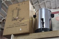12 TO 30 - CUP ALUMINUM AUTOMATIC COFFEE MAKER