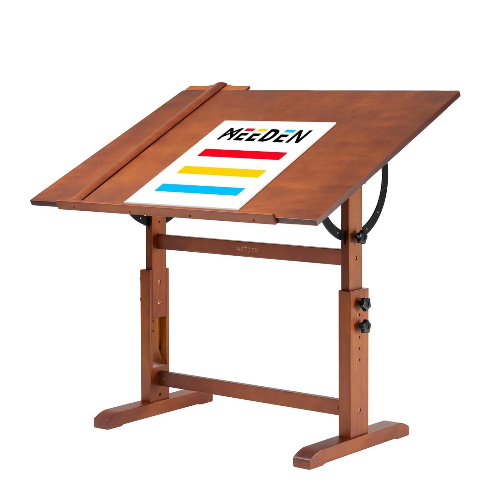 MEEDEN Extra Large Wood Drafting Table, 30" x 42"