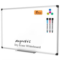 XBoard Magnetic Dry Erase Board/Whiteboard, 36 X 2