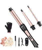 Curling Iron Wand Set, Curling Wand 3 in 1 Hair...