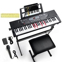 Rengue 61 Keys Keyboard Piano for Beginners Electr