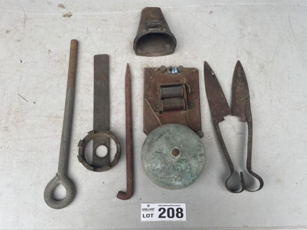 Antique tools.