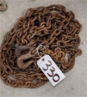 24 ft. Chain w/ 2 hooks