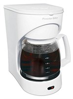 Proctor Silex 12-Cup Coffee Maker, Works with Smar