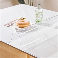 1.5mm Clear Table Cover Protector 54x84in