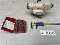 Assorted Sundries incl extractors, Calipers