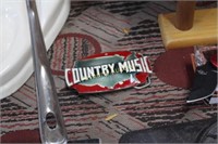 COUNTRY MUSIC BELT BUCKLE