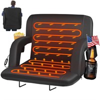 Double Heated Stadium Seats for Bleachers with Bac