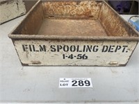 Film Spooling Dept. box. 410W x 480L x 130D