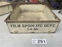 Film Spooling Dept. box. 410W x 480L x 130D