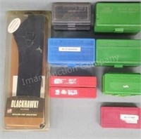 Blackhawk Holster, Mixed Size Ammo Boxes