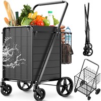 Shopping Cart for Groceries,Jumbo Upgraded Grocery