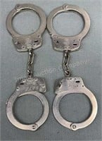 2 Pair of S&W Hand Cuffs, 1 Key For Both