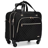 BAVERGE Rolling Laptop Bag Women with Spinner Whee