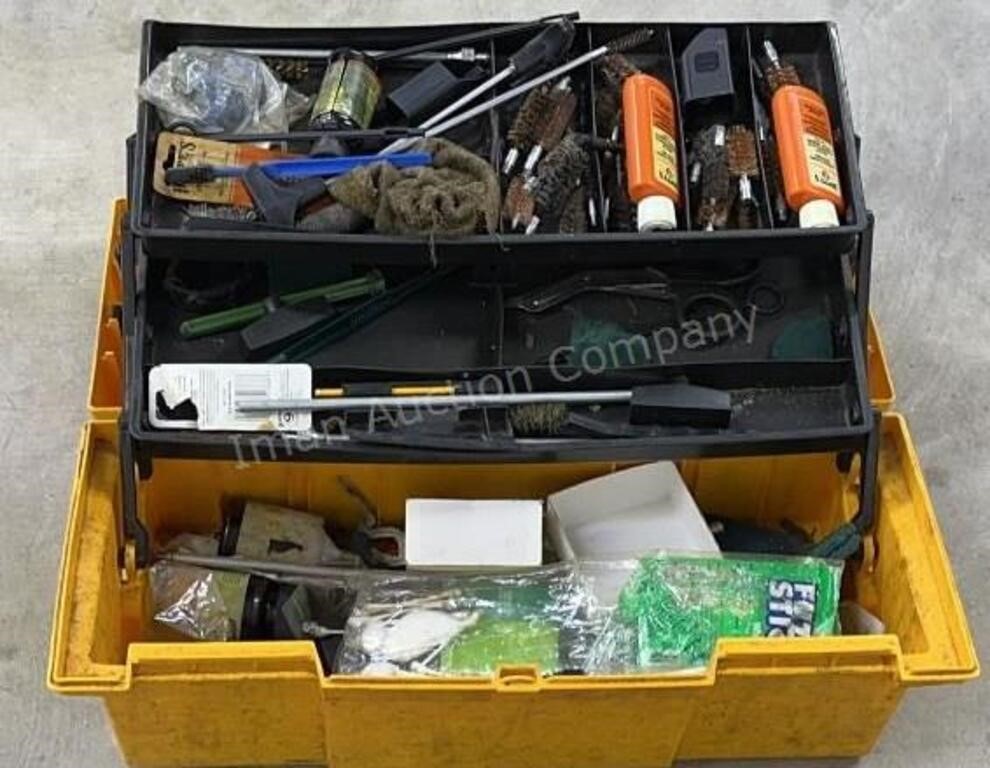 Toolbox of Gun Cleaning Goods