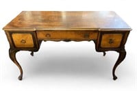 French Carved Desk / Vanity.
