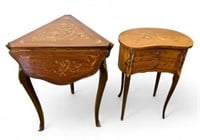 Lot of Two French Tables.