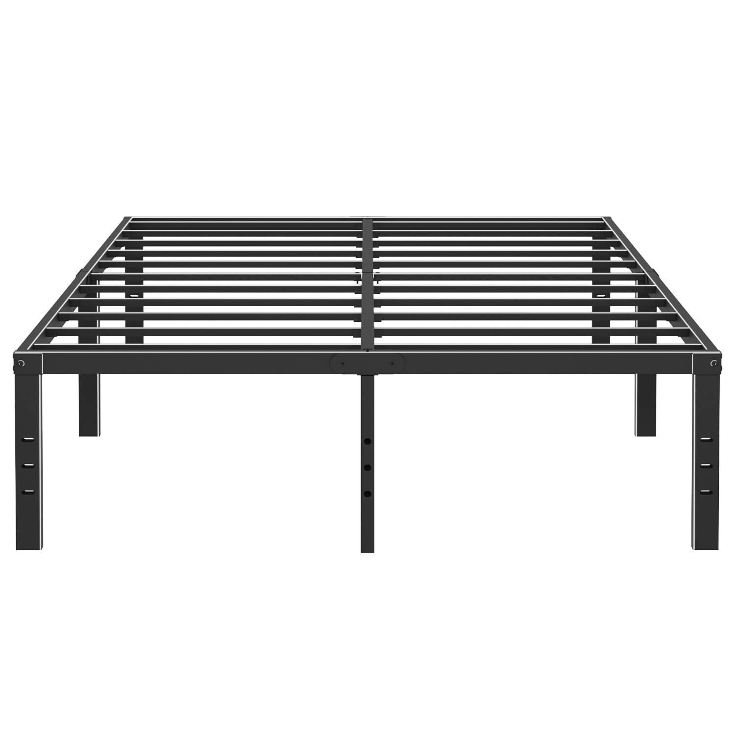 Rooflare Queen Bed Frame 14 Inch High 9 Legs Max 3