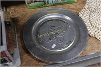 PEWTER PLATE