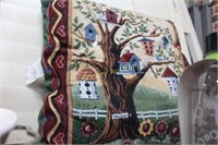 BIRD HOUSE DECOR PILLOW