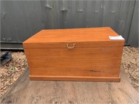 Wooden glory chest. 900 x 540 x 430