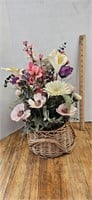 Flower Basket Flower Arrangement