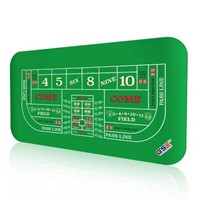 GSE 70" x 35" Portable Professional Casino Craps T