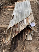 Corrugated iron approx 40pcs 1200mm to 1900mm