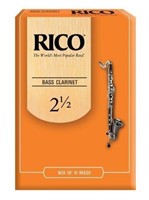 Rico by D Addario Bass Clarinet Reeds  Strength...