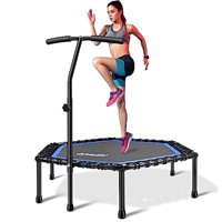 Newan 48'' Fitness Trampoline with Adjustable Hand