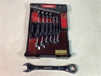 HUSKY Ratchet Wrench Set, 3/4in to 3/8in