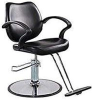 Black Hydraulic Barber Chair - FlagBeauty