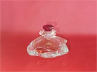 JL Crystal Perfume Bottle 2 1/2"