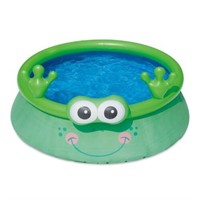 Summer Waves 6ft X 20in Inflatable Frog Charact...