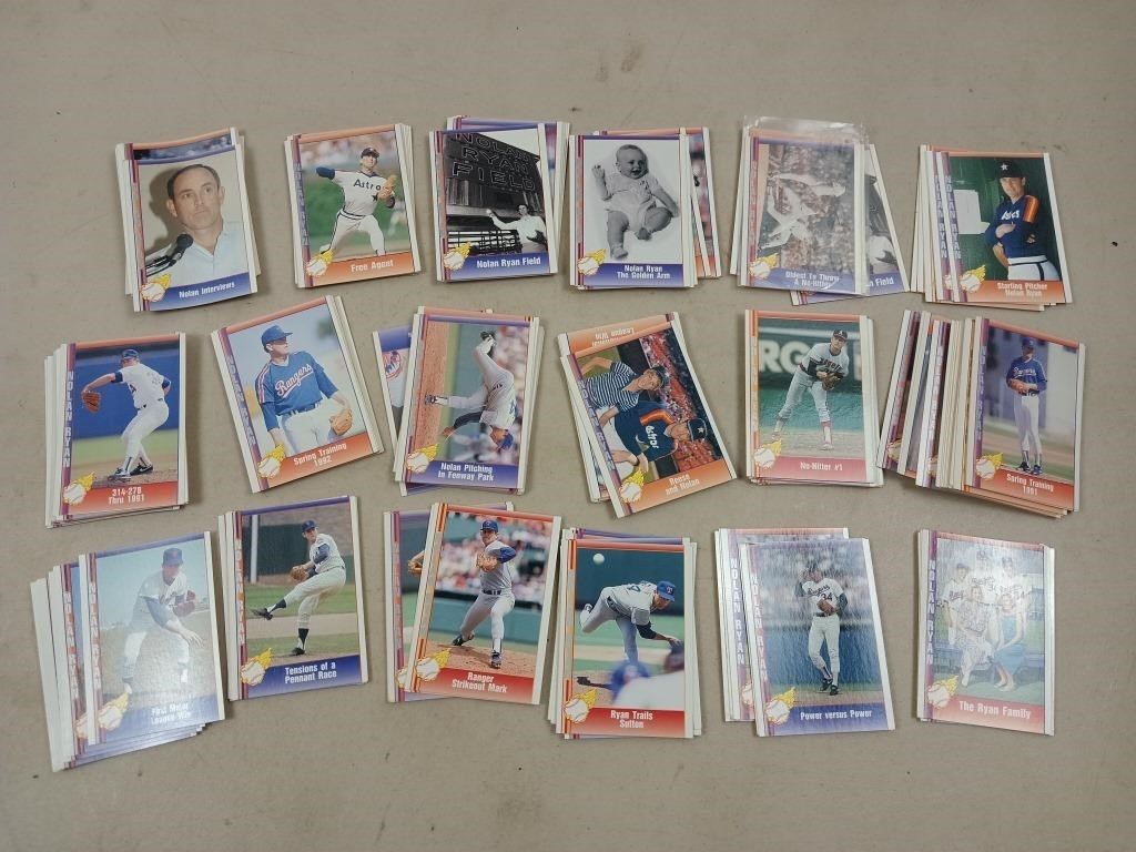 150 Nolan Ryan Express baseball cards