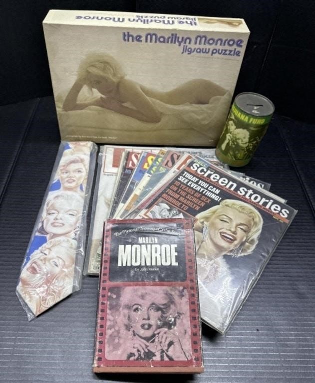 (F) Mixed lot of Marilyn Monroe Memorabilia.
