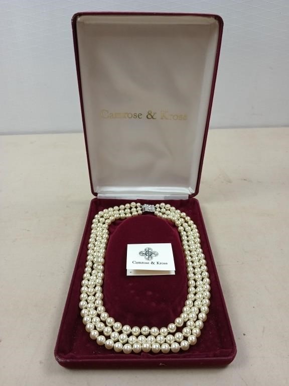 Camrose & Kross elegant pearls