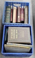 (F) Box Lot Of Vintage/Antique Books Includes: