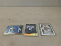 Three autographed baseball cards Tom glavin, R