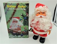 Vintage Action Santa w/ Box Untested