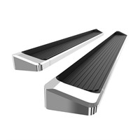 HD Ridez Running Board 6" Silver Compatible with