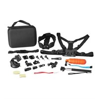 Onn. Action Camera Accessory Kit for Most GoPro He