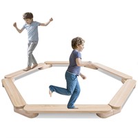 Balance Beam Stepping Stones, Wooden Balance