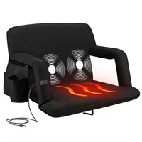 Alpcour Heating Massage Stadium Seat – Deluxe
