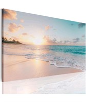 Beach Theme Picture Canvas