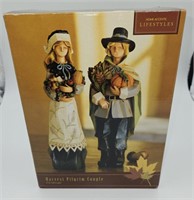 Harvest Pilgrim Couple in Box 9"