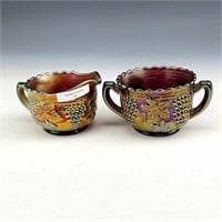 NW Amethyst Grape & Cable Breakfast Set
