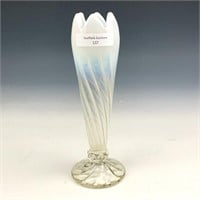 Flint French Opal Diamond Stem Vase