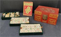 (E) Vintage Mahjong Set With Red Box

How To