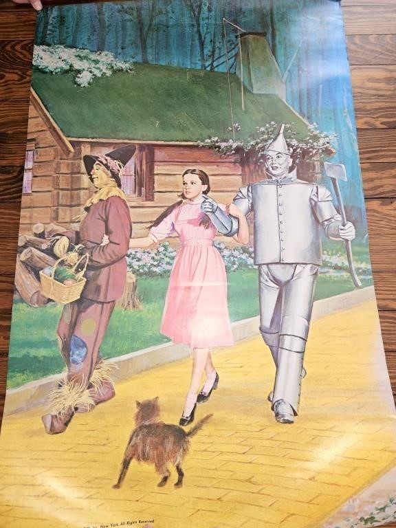 Vintage Wizard of Oz Poster